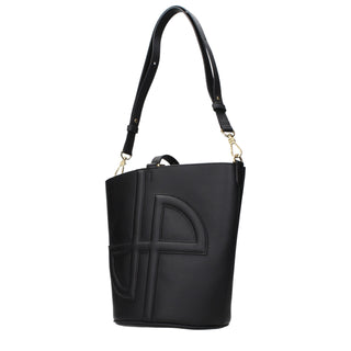Black Leather Crossbody Bag