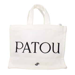 White Fabric Handbag