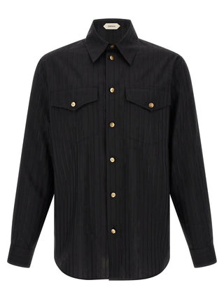 Black Cotton Blouse