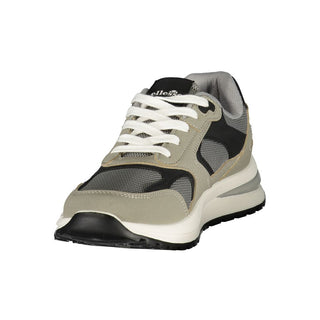 Gray Polyester Men's Sneaker