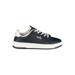 Blue Polyurethane Men's Sneaker