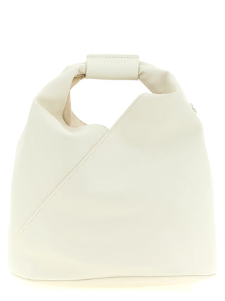 White Polyethylene Crossbody Bag