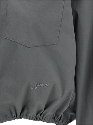 Gray Cotton Blouse