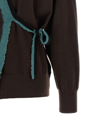 Brown Cashmere Cardigan
