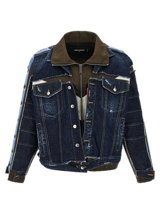 Blue Cotton Denim Jacket