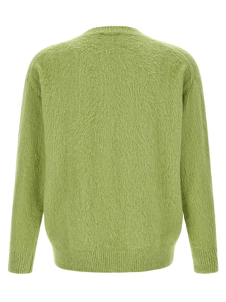 Bicolor Cotton Cardigan