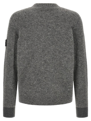 Gray Wool Cardigan