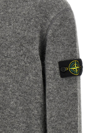 Gray Wool Cardigan