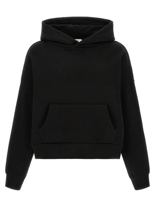 Black Cotton Sweatshirt