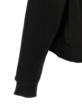 Black Cotton Sweatshirt