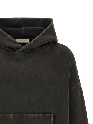 Black Cotton Sweatshirt