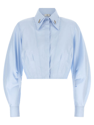 Blue Cotton Blouse