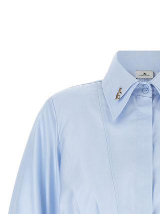 Blue Cotton Blouse