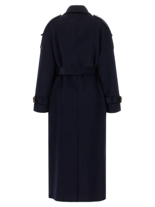 Blue Wool Coat