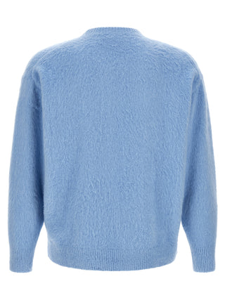 Blue Cotton Cardigan
