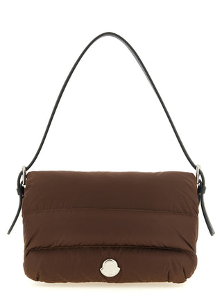 Brown Polyamide Shoulder Bag