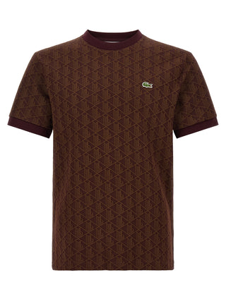 Brown Polyester T-Shirt