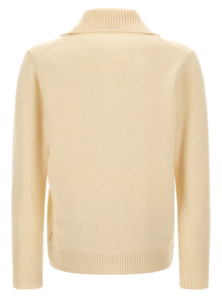 White Cashmere Cardigan