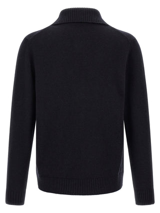 Blue Cashmere Cardigan