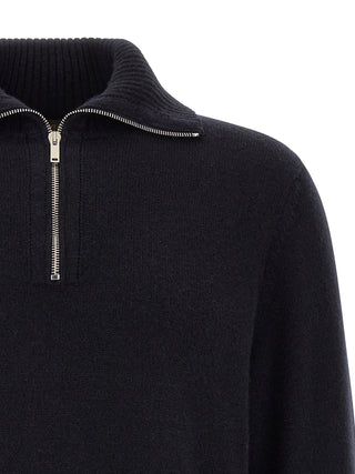 Blue Cashmere Cardigan