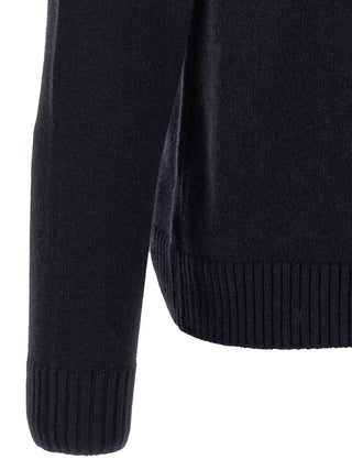 Blue Cashmere Cardigan