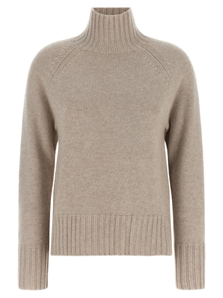 Beige Wool Cardigan