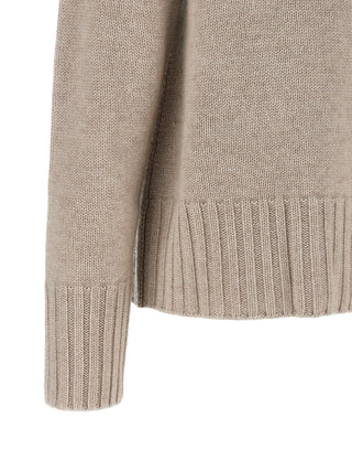 Beige Wool Cardigan