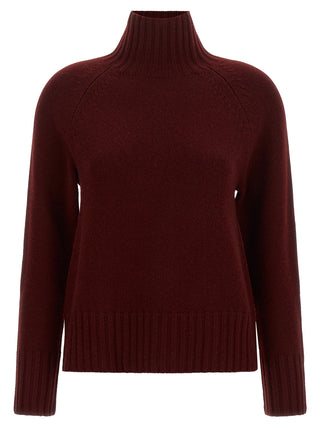 Bordeaux Wool Cardigan