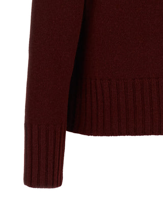 Bordeaux Wool Cardigan