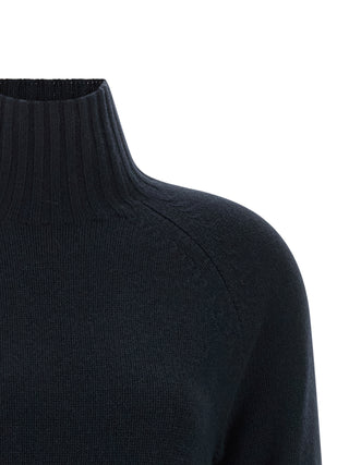 Blue Wool Cardigan
