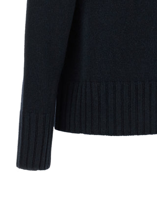 Blue Wool Cardigan