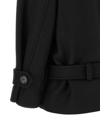 Black Wool Coat