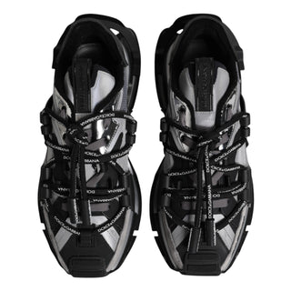 Multicolor Panelled Space Sneakers Men L-39 R-39.5 Shoes