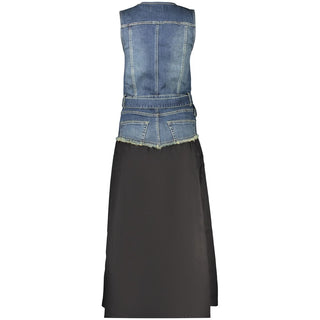 Black Cotton Women's Dress