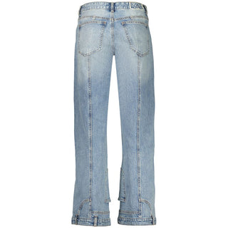 Azzurro Cotton Womens Jeans