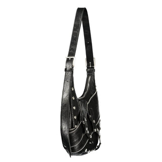 Nero Poliuretano Donna Bag