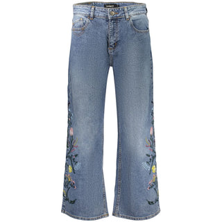 Blue Cotton Women's Jean