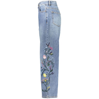 Blue Cotton Women's Jean