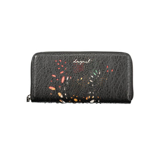 Nero Polyurethane Womens Wallet