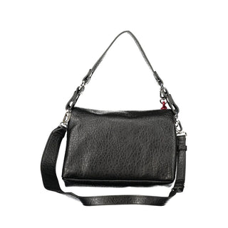 Black Polyurethane Women's Bag