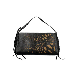 Black Polyurethane Women's Bag