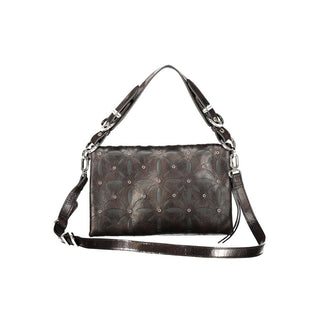 Black Polyurethane Women's Bag