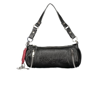 Black Polyurethane Women's Bag