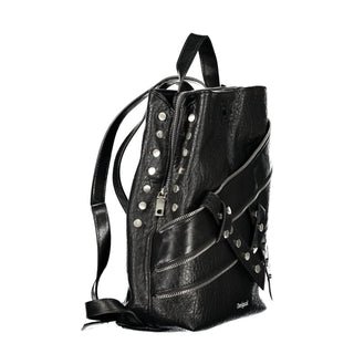 Black Polyethylene Backpack