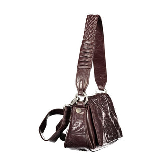 Brown Polyethylene Handbag
