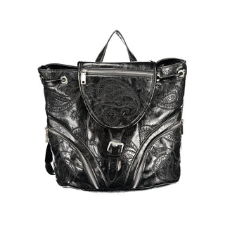 Black Polyethylene Backpack