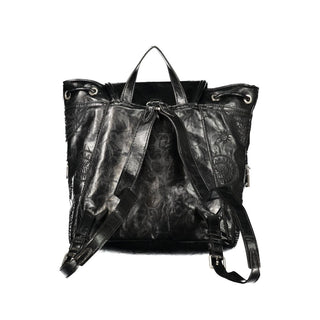 Black Polyethylene Backpack