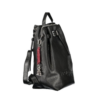 Black Polyethylene Backpack