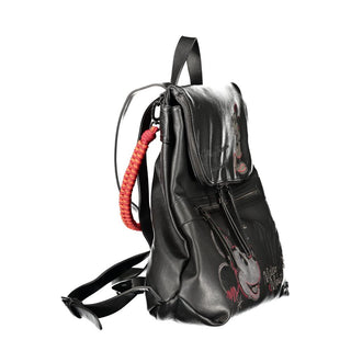 Black Polyethylene Backpack