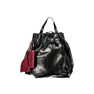 Black Polyethylene Backpack